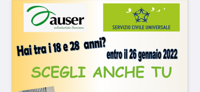 Servizio civile in Auser Saronno