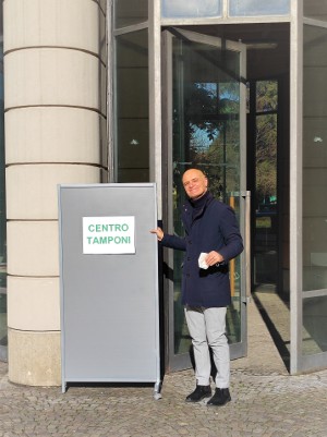 Da lunedì sarà attivo un punto tamponi in Municipio a Ceriano