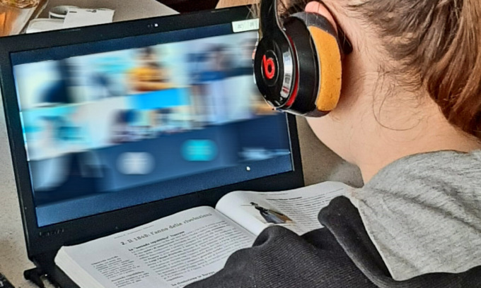 Sciopero degli studenti per chiedere la Dad