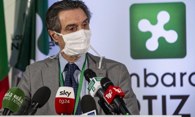 Lombardia in zona gialla. Fontana: “Semplificare quarantene e isolamento”