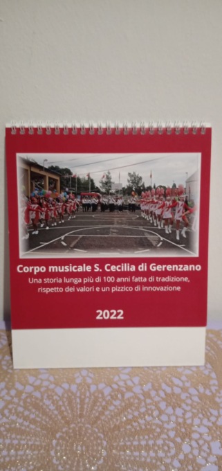 Gerenzano, la storia della banda diventa un calendario