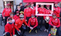Oltre 200 innamorati della bicicletta per il San Valentino in sella a Gavirate