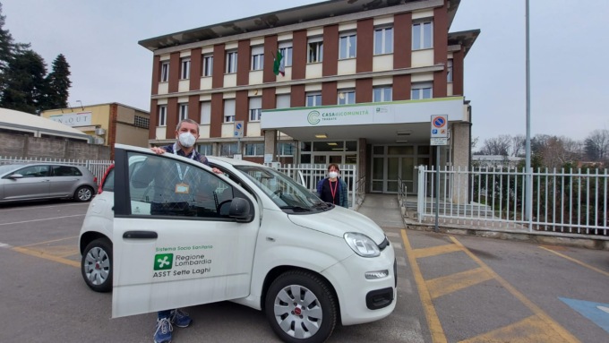 Primo intervento dell’Infermiere di Famiglia e di Comunità nell’area territoriale di Tradate.