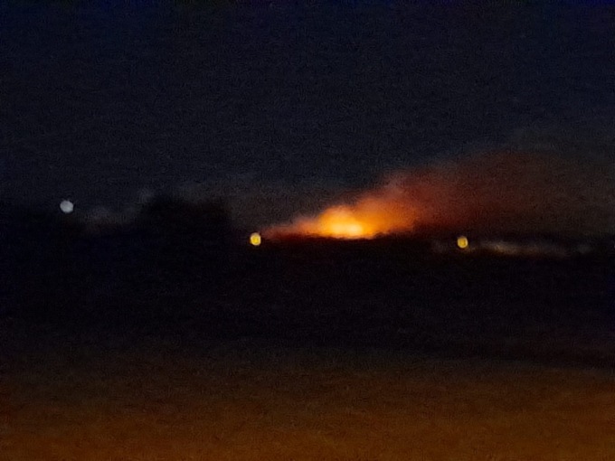 Incendio parco delle groane