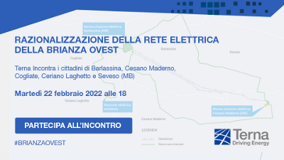 Incontro per conoscere il progetto di razionalizzazione della rete elettrica della Brianza ovest