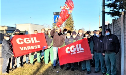 Sciopero alla Sig, la Cgil: "Lavoratori al freddo, chiediamo anche la redditività aziendale"