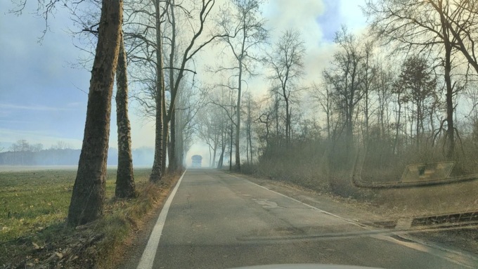Ancora fiamme nel Parco delle Groane