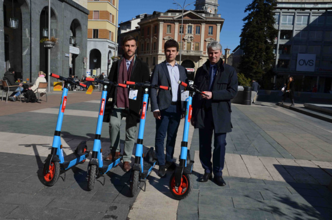 In arrivo 300 monopattini elettrici per le strade di Varese