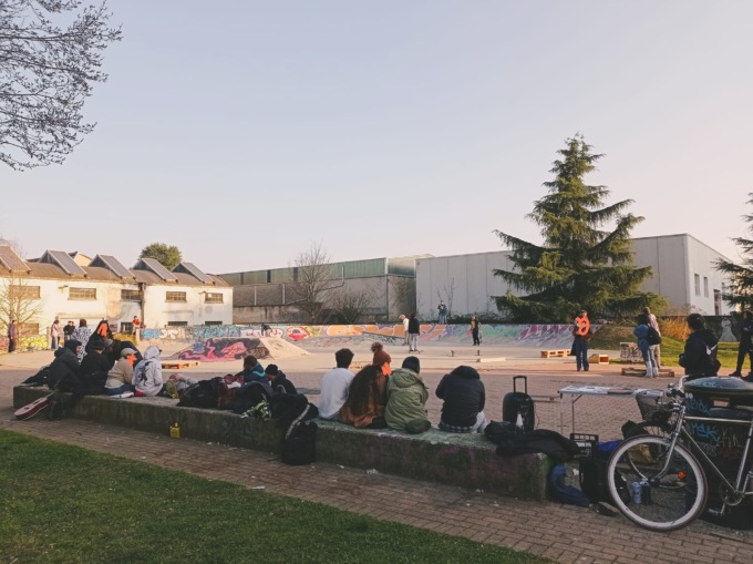 I Telos tornano allo skate park di via Da Vinci