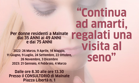 Presentato il progetto pilota di Sensibilizzazione del Tumore alla Mammella
