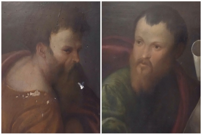 Parte il restauro delle tavolette del Cinquecento della chiesa parrocchiale di Azzate