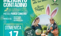 Anche a Pasqua non si ferma il mercato contadino di Busto