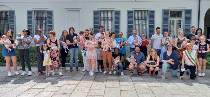 Castellanza ha dato il benvenuto ai nuovi nati