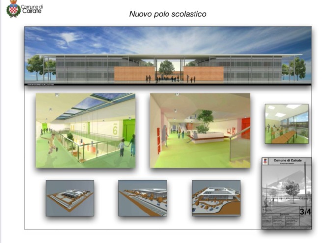 Duro colpo per la nuova scuola di Cairate: niente fondi Pnrr