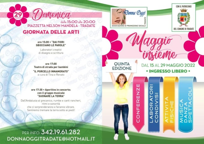 Sfilata, stand, spettacoli e flash mob per aprire “Maggio Insieme”
