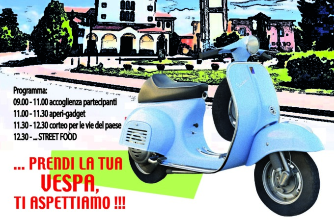 Ad Uboldo il primo Vesparaduno