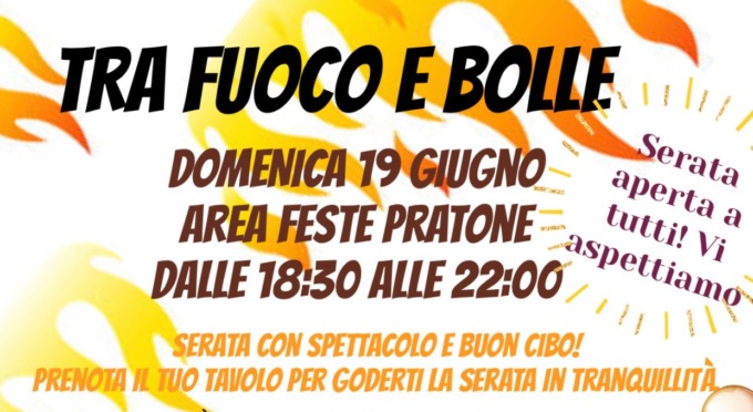 Una domenica “tra fuoco e bolle” al Parco Pratone