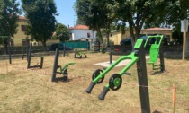 Ecco l’area fitness outdoor nel parchetto Isola Verde