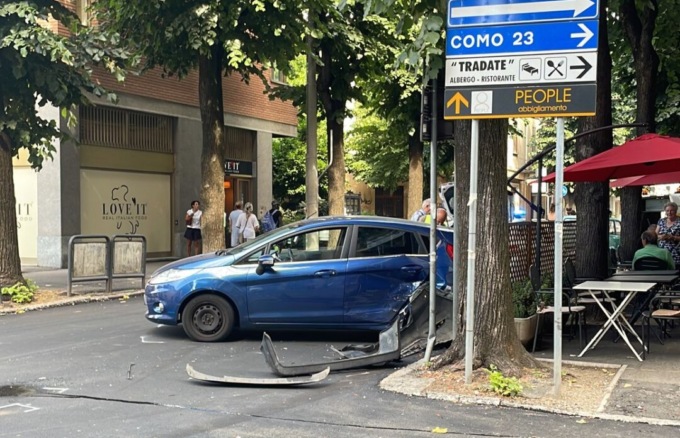 Incidente in corso Bernacchi a Tradate