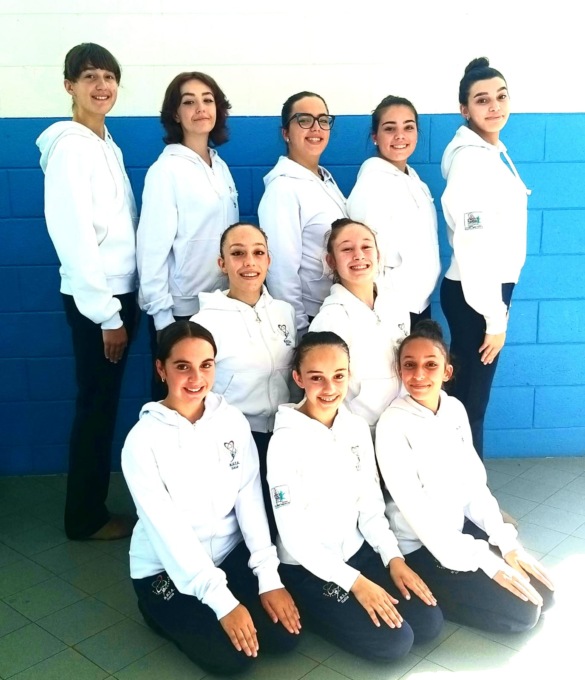 Gerenzano, le atlete del Twirling ai Mondiali