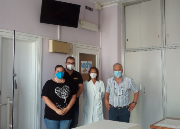 Donati quattordici televisori alla Pediatria dell’ospedale di Busto Arsizio