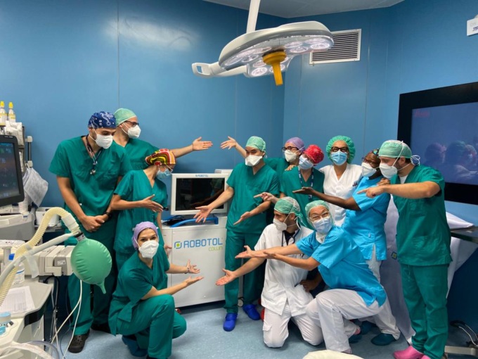 Al Del Ponte una bambina ritrova l’udito grazie a un chirurgo robot