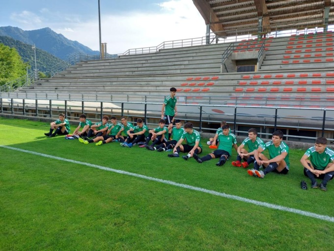 Le giovanili della Castellanzese in ritiro pre-campionato in Val Seriana