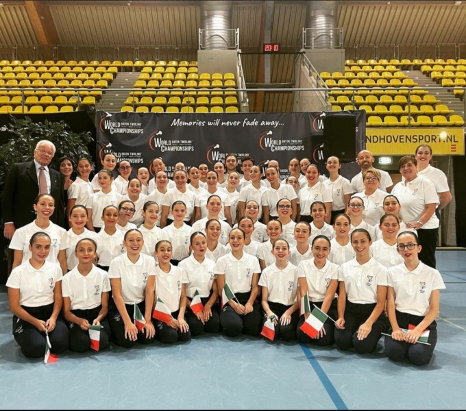 Gerenzano, atlete del Twirling sul tetto del mondo