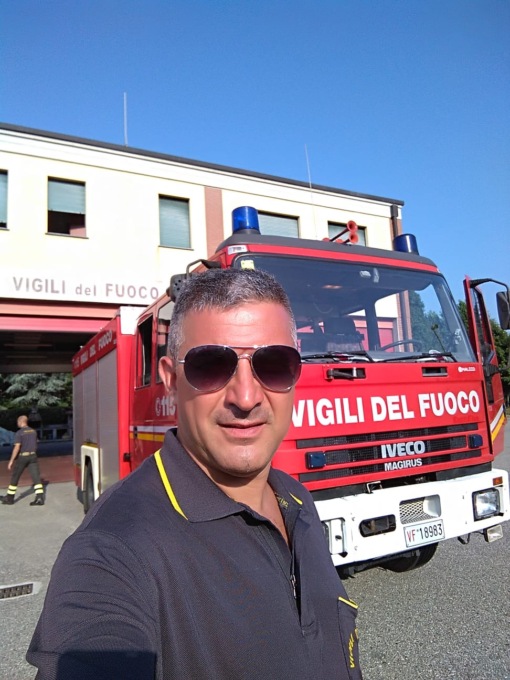 Gerenzano, pompiere eroe salva una bimba sull’aereo