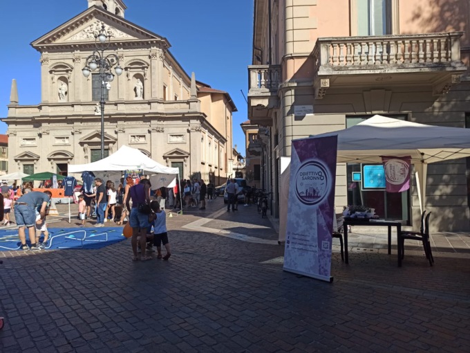 Obiettivo Saronno, gazebo in piazza… con sorpresa