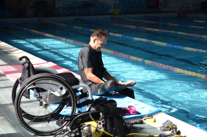 NATO e HSA Handicapped Scuba Association uniti per la subacquea senza barriere