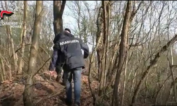 Ossa umane nei boschi di Trecate? Indagini in corso