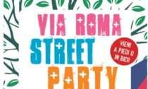 Street party in via Roma a Saronno