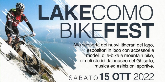 Per gli amanti delle due ruote il primo Lake Como bike fest