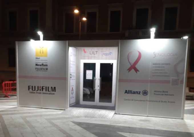 “Senologia al Centro”: da domani la clinica mobile a Busto