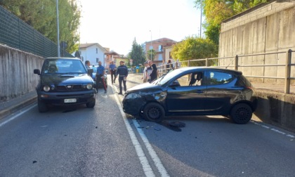 Cislago, schianto nel sottopasso: auto sequestrata