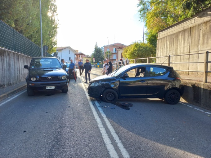 Cislago, schianto nel sottopasso: auto sequestrata