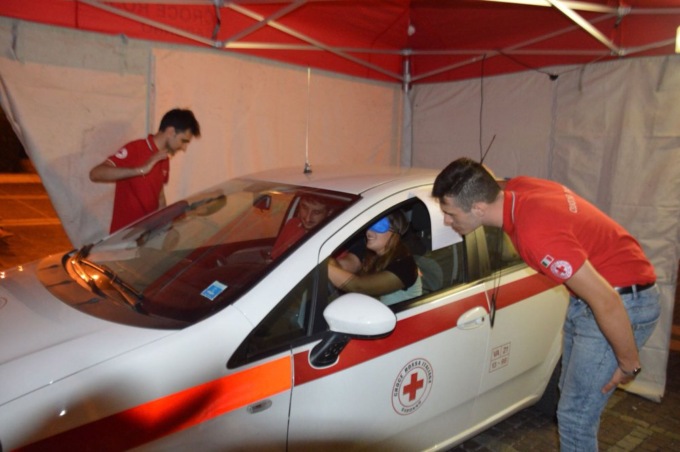 Sicurezza stradale con i Giovani della Cri Saronno