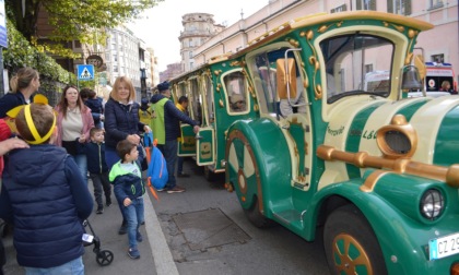 Per le vie del centro di Saronno arriva il trenino