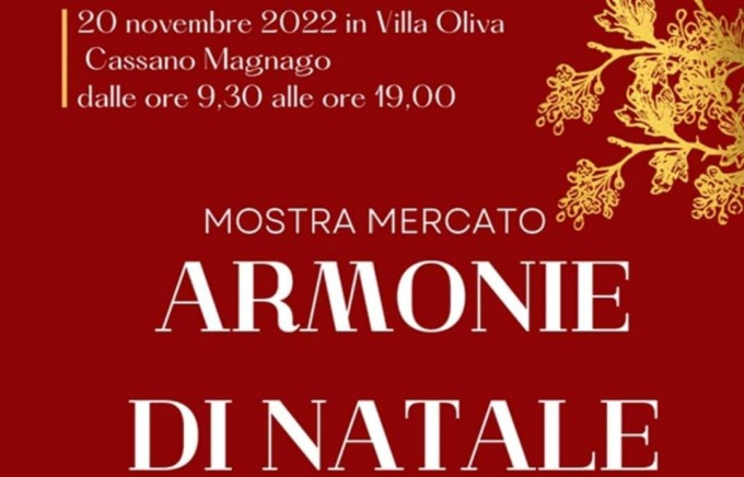Armonie di Natale in Villa Oliva a Cassano Magnago