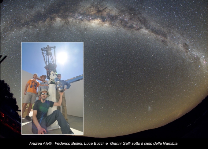 Tradate alla riscoperta del cielo “magico” della Namibia con il Gat