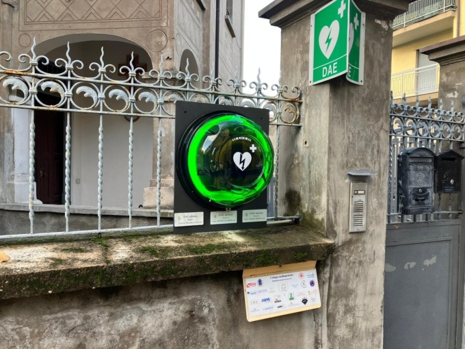 A Cislago un nuovo defibrillatore di ultima generazione