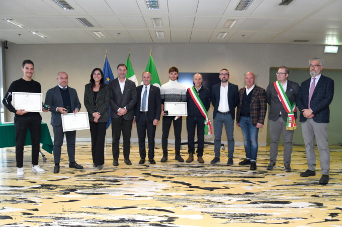 Lombardia, ciclismo: da Cremona a Varese, tre storie di successo premiate a Palazzo Pirelli