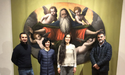 Il "Dio Padre" di Ferrari torna a Saronno dopo il restauro