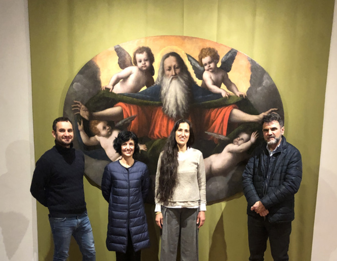 Il “Dio Padre” di Ferrari torna a Saronno dopo il restauro