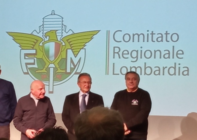 Moto Club Lazzate riconoscimento per Donato Monti