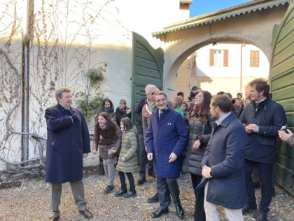 Fontana a Morazzone per aprire la dimora ottocentesca Casa Macchi