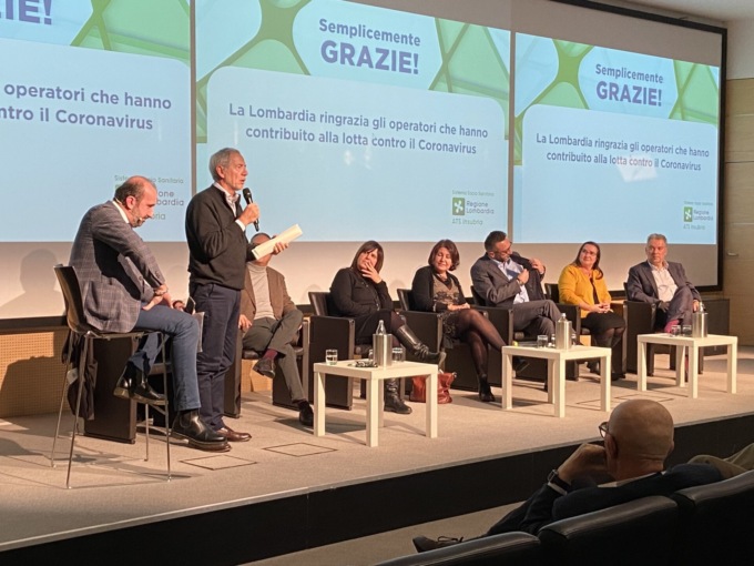 L’incontro di Bertolaso con gli operatori che hanno fronteggiato il Covid