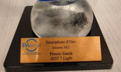 ASST Sette Laghi si aggiudica il Premio Smartphone d'oro, categoria Sanità