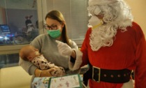 Babbo Natale in visita ai bambini del Del Ponte